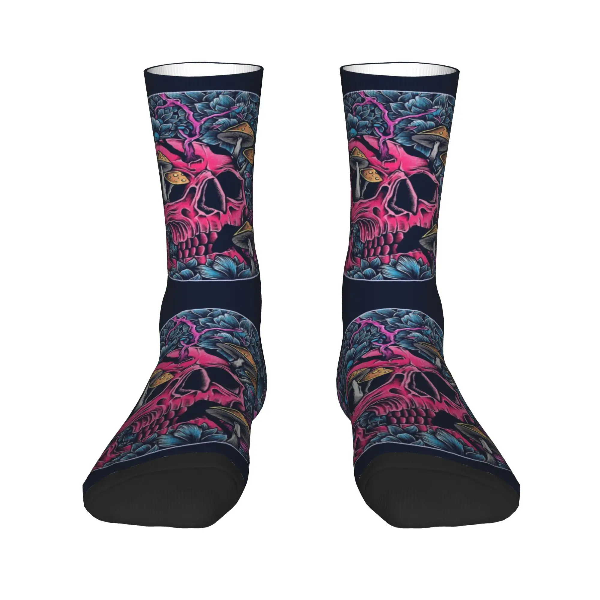 Trippy Skull Magic Mushroom Art Men's Crew Socks Unisex Novelty Spring Summer Autumn Winter Dress Socks
Trippy Skull Magic Mushroom Art Men's Crew Socks Unisex Novelty Spring Summer Autumn Winter Dress Socks