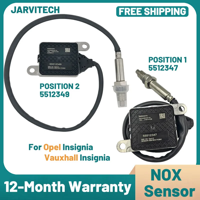 NOX Sensor 55512347 POSN1 Nitrogen Oxygen Sensor 55512349 POSN2 For Opel Vauxhall Insignia B Country Tourer Grand Sport
NOX Sensor 55512347 POSN1 Nitrogen Oxygen Sensor 55512349 POSN2 For Opel Vauxhall Insignia B Country Tourer Grand Sport