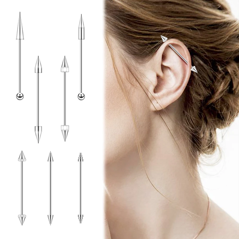14PCS Stainless Steel Ear Cuff Jewelry Bold Cartilage Earrings Minimalist Ring Body Piercing Industrial Ear Bridge for Women/Men
14PCS Stainless Steel Ear Cuff Jewelry Bold Cartilage Earrings Minimalist Ring Body Piercing Industrial Ear Bridge for Women/Men
