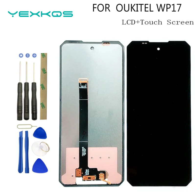 6,78 дюймовый ЖК-дисплей Oukitel WP17 + кодирующий преобразователь сенсорного экрана в сборе 100% Оригинальный ЖК-дисплей + сенсорный дигитайзер для Oukitel WP17 + Инструменты
6,78 дюймовый ЖК-дисплей Oukitel WP17 + кодирующий преобразователь сенсорного экрана в сборе 100% Оригинальный ЖК-дисплей + сенсорный дигитайзер для Oukitel WP17 + Инструменты