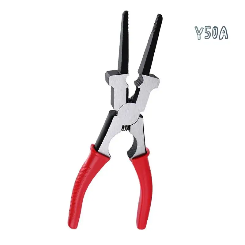 Y50A-6PCS Welding Slag Removal Tool Set MIG Welding Pliers Set With Metal Plate Thickness Gauge Welding Gloves Wire Gauge
Y50A-6PCS Welding Slag Removal Tool Set MIG Welding Pliers Set With Metal Plate Thickness Gauge Welding Gloves Wire Gauge