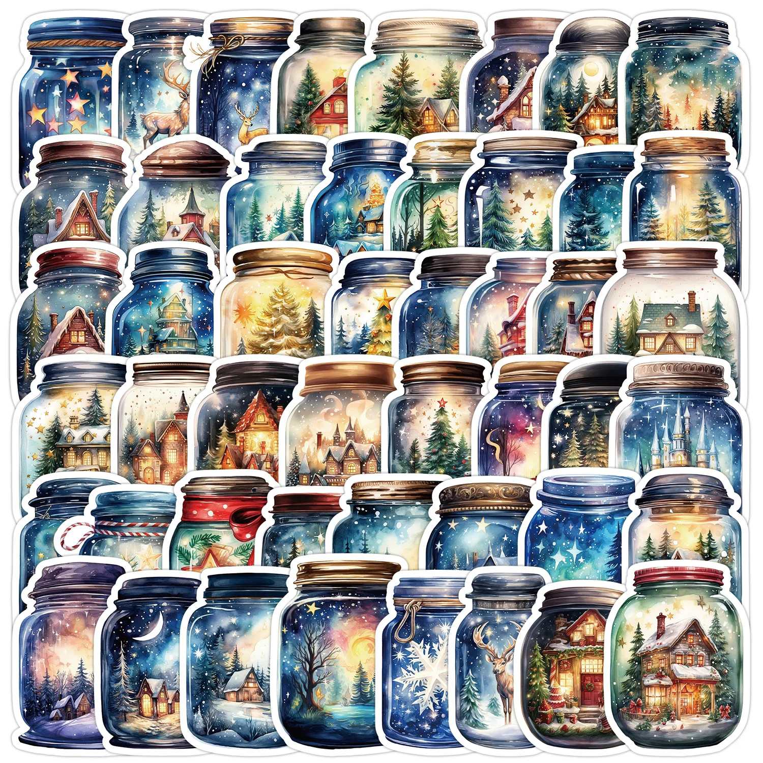 50Pcs Warm Snow In A Bottle Series Stickers Suitcase Phone Case Water Bottle Waterproof Decoration Diy Sticker Packs
50Pcs Warm Snow In A Bottle Series Stickers Suitcase Phone Case Water Bottle Waterproof Decoration Diy Sticker Packs