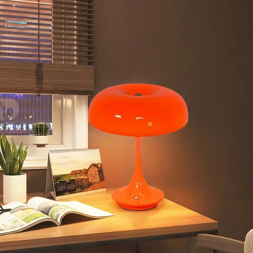 Mushroom Table Lamp Touch Control 3 Color Dimmable Cordless Rechargeable Plastic LED Night Light Adjustable Brightness Bedside
Mushroom Table Lamp Touch Control 3 Color Dimmable Cordless Rechargeable Plastic LED Night Light Adjustable Brightness Bedside