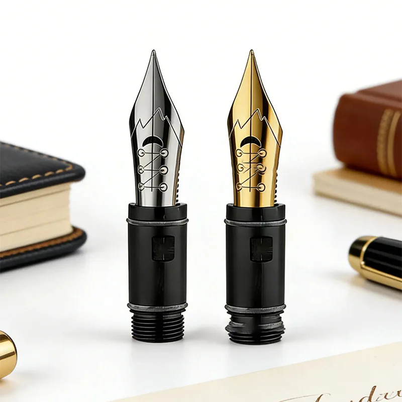 MAJOHN P136 P137 P138 P139 No.6 Soft Flex Nib Grip Section Fountain Pen Round Body ES ER Copperplate Calligraphy Point Nib
MAJOHN P136 P137 P138 P139 No.6 Soft Flex Nib Grip Section Fountain Pen Round Body ES ER Copperplate Calligraphy Point Nib