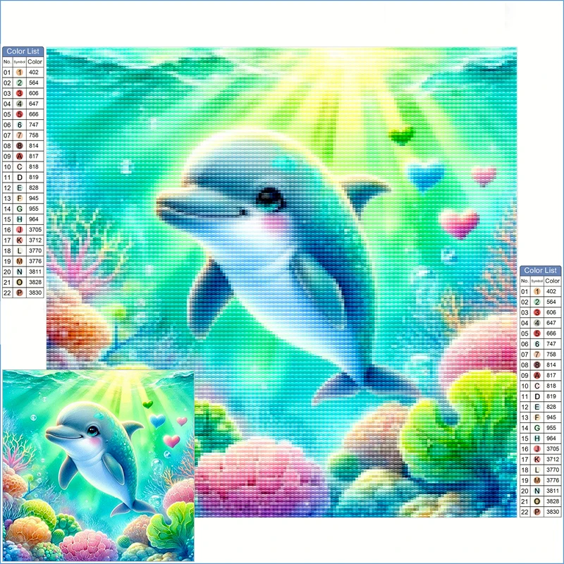 Diamond Painting New Arrivals 2025 Cute Baby Dolphin Swimming In The Ocean Stitch Items Diamond Art Accessories Crafts Adults
Diamond Painting New Arrivals 2025 Cute Baby Dolphin Swimming In The Ocean Stitch Items Diamond Art Accessories Crafts Adults