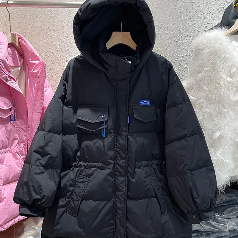 plus Size Loose Thickened Hooded down Cotton Jacket Women Casual Mid-Length Small Size Winter Bread Outerwear
plus Size Loose Thickened Hooded down Cotton Jacket Women Casual Mid-Length Small Size Winter Bread Outerwear