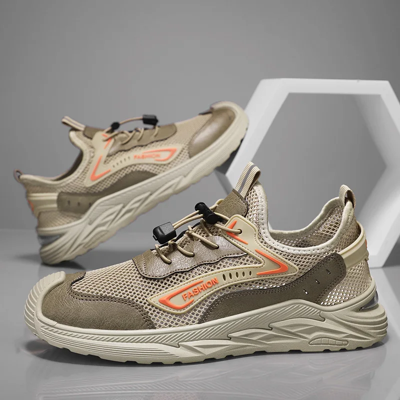 Summer Men's Sports Sandals Fashion Mesh Outdoor Anti slip Walking Shoes Student Fashion Breathable Running Shoes Casual Sandals
Summer Men's Sports Sandals Fashion Mesh Outdoor Anti slip Walking Shoes Student Fashion Breathable Running Shoes Casual Sandals
