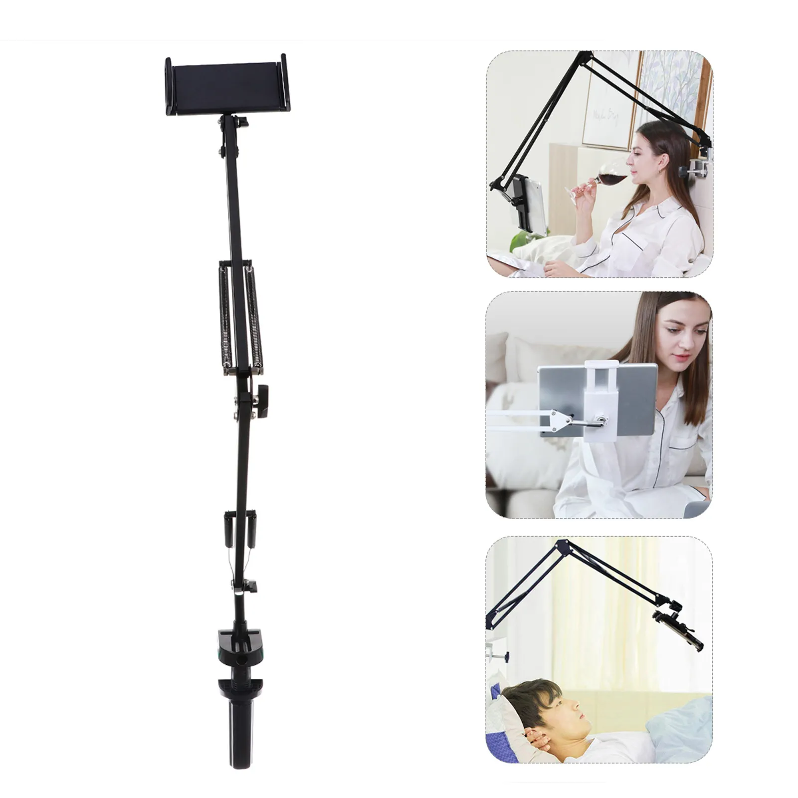 Long Arm Articulating Phone Bracket Flexible Tablet Stand Adjustable Angle Height Clip-on Desktop Mount Labor-Saving Video
Long Arm Articulating Phone Bracket Flexible Tablet Stand Adjustable Angle Height Clip-on Desktop Mount Labor-Saving Video