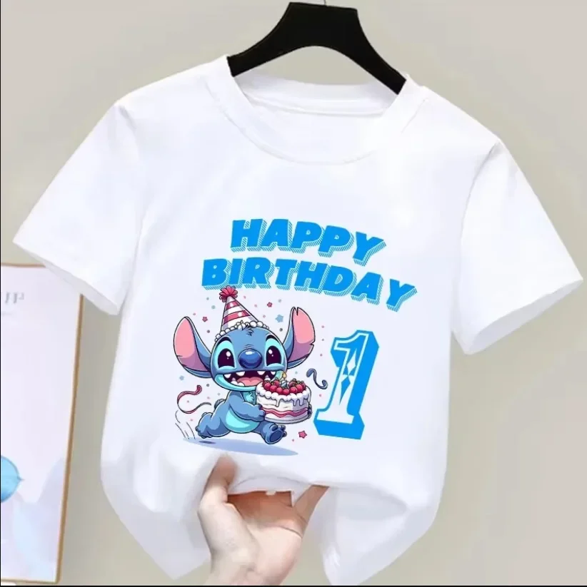 Детская вязаная футболка с принтом на день рождения Disney, топ с короткими рукавами для мальчиков и девочек, хлопковая футболка, подарок на день рождения
Детская вязаная футболка с принтом на день рождения Disney, топ с короткими рукавами для мальчиков и девочек, хлопковая футболка, подарок на день рождения