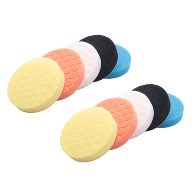 5Inch (125Mm) Polishing Pad Kit For Car Polisher Pack Of 10Pcs Replacement Spare Parts
5Inch (125Mm) Polishing Pad Kit For Car Polisher Pack Of 10Pcs Replacement Spare Parts