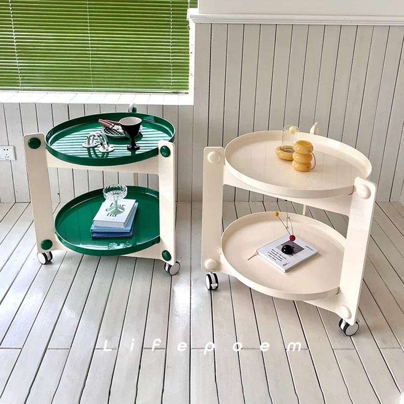 Farmhouse Coffee Table Trolley Minimalist Apartment Round Transparent Service SideTable Italian Mesa Auxiliar Home Furniture
Farmhouse Coffee Table Trolley Minimalist Apartment Round Transparent Service SideTable Italian Mesa Auxiliar Home Furniture