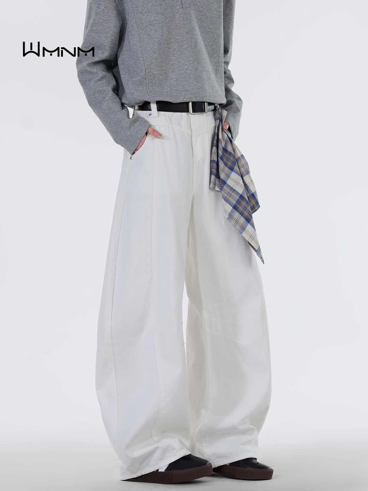 American High Street Style Loose Casual Pants Men's Autumn Winter Wide Leg Long Trousers Workwear White Casual Fashion
American High Street Style Loose Casual Pants Men's Autumn Winter Wide Leg Long Trousers Workwear White Casual Fashion