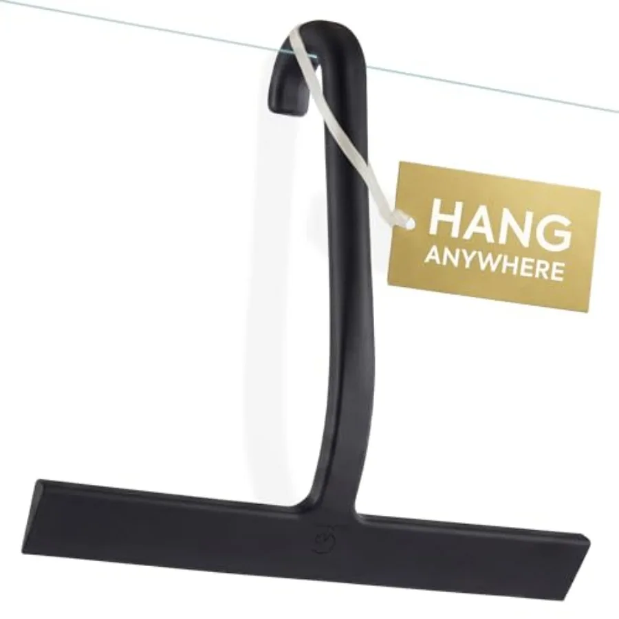 Shower Squeegee for Glass Doors Bathroom Squeegee for Shower Glass and Tile Walls, Streak-Free and No-Squeak Silicone Blade, St
Shower Squeegee for Glass Doors Bathroom Squeegee for Shower Glass and Tile Walls, Streak-Free and No-Squeak Silicone Blade, St