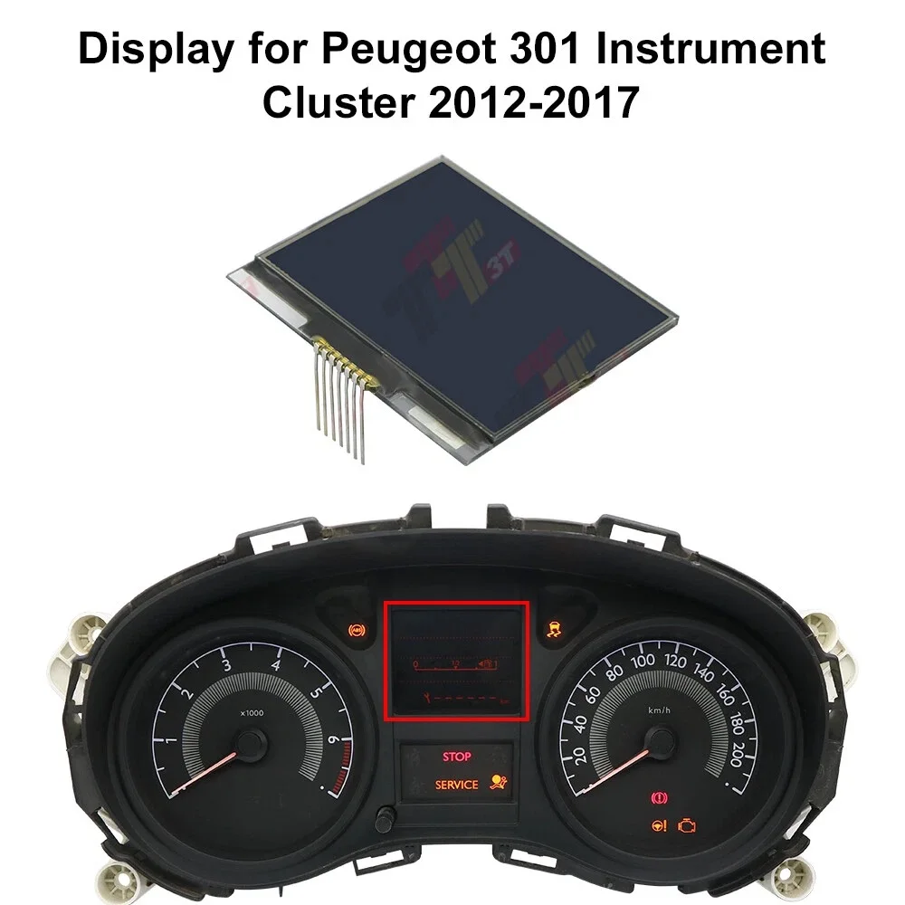 Display for Peugeot 301 Instrument Cluster Pixel Repair
Display for Peugeot 301 Instrument Cluster Pixel Repair