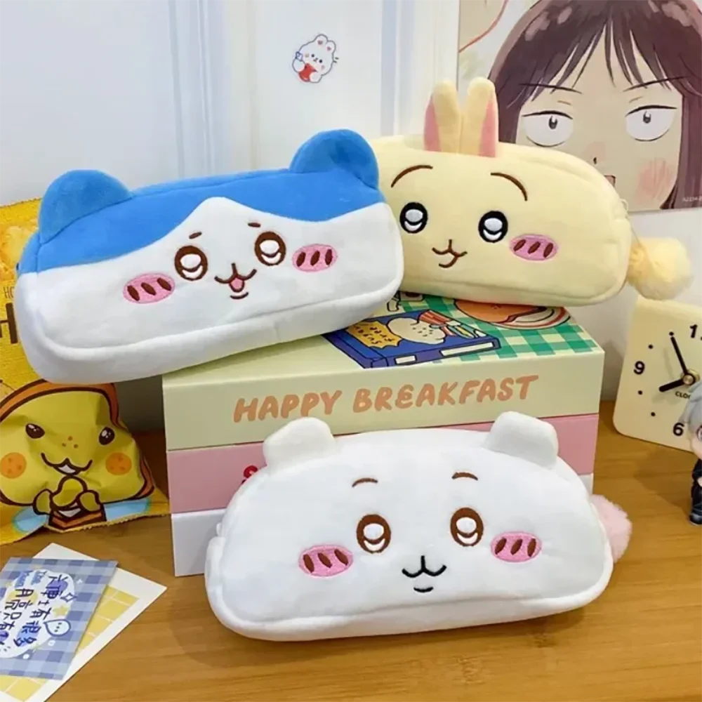 Аниме Chiikawa плюшевая сумка-карандаш с героями мультфильмов Usagi Hachiware Kawaii студенческая большая вместительная сумка для хранения канцелярских принадлежностей школьные принадлежности
Аниме Chiikawa плюшевая сумка-карандаш с героями мультфильмов Usagi Hachiware Kawaii студенческая большая вместительная сумка для хранения канцелярских принадлежностей школьные принадлежности