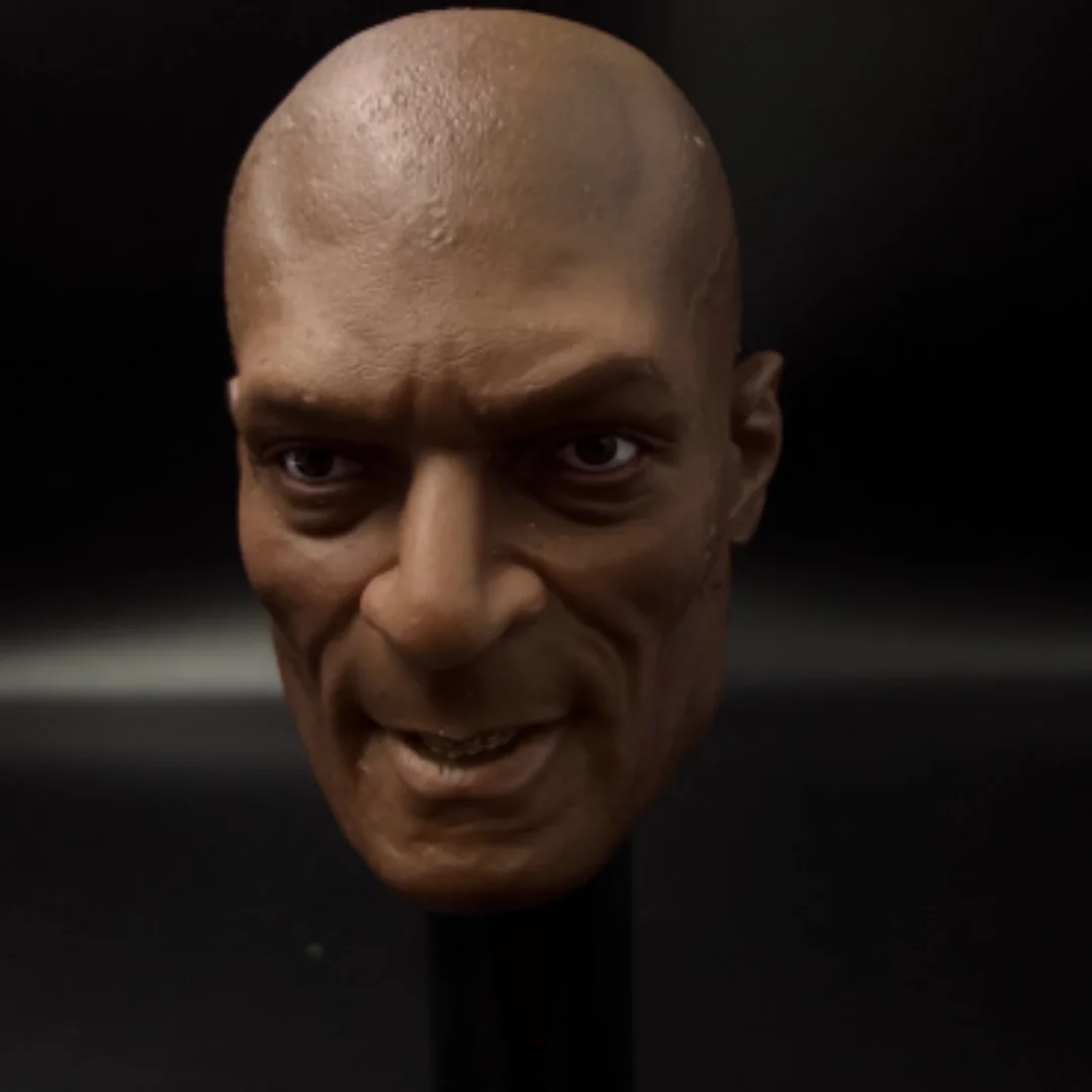 1/6 1/6 Black man Head Sculpture Carving 1:6 Male Actor male Head Sculpt Carving Toy FFit 12'' Ac for" Action Figure model Toys
1/6 1/6 Black man Head Sculpture Carving 1:6 Male Actor male Head Sculpt Carving Toy FFit 12'' Ac for" Action Figure model Toys