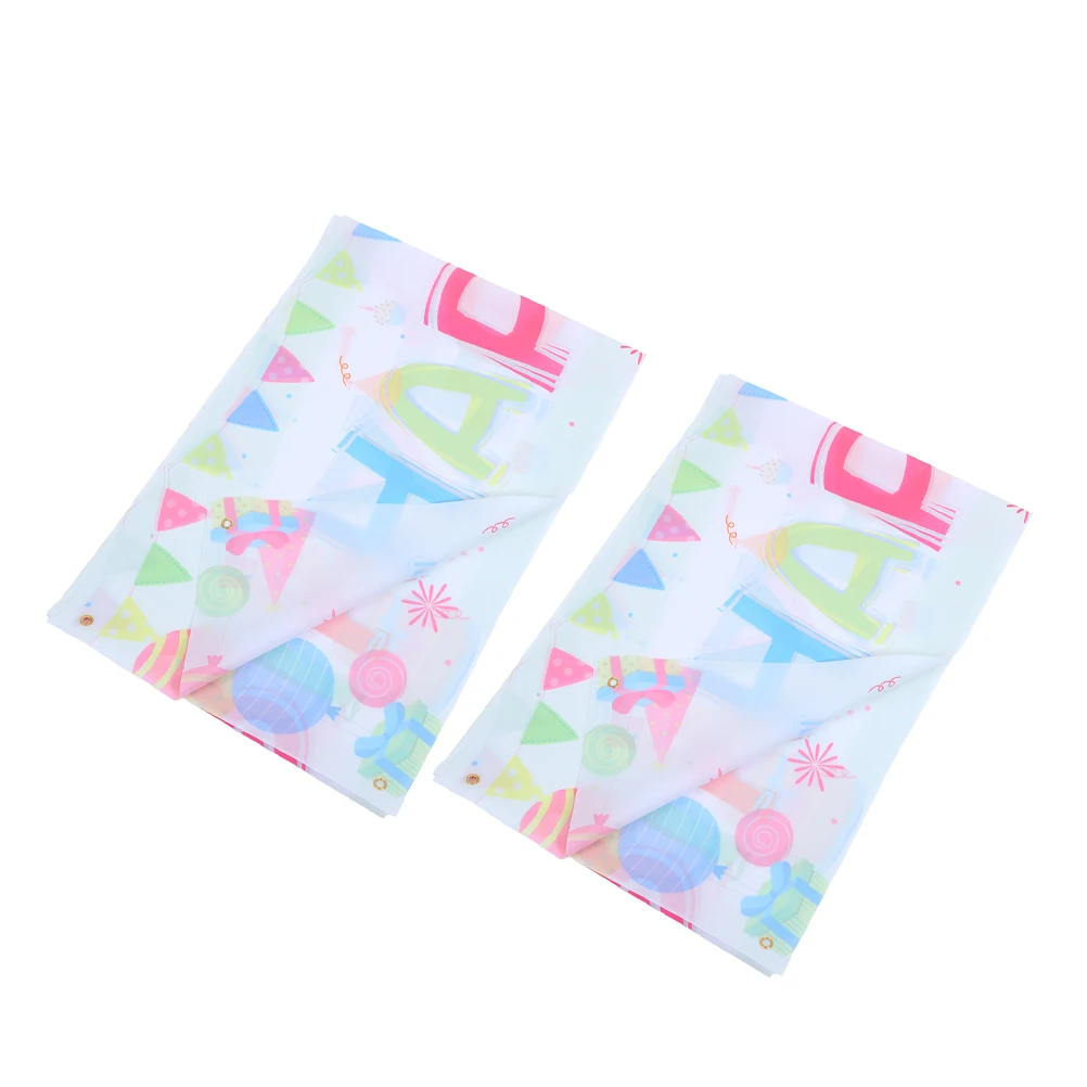 2pcs Birthday Banner Backdrop Decoration Polyester Yard Wall Party Photo Kids Women Outdoor Indoor Photography 
2pcs Birthday Banner Backdrop Decoration Polyester Yard Wall Party Photo Kids Women Outdoor Indoor Photography
