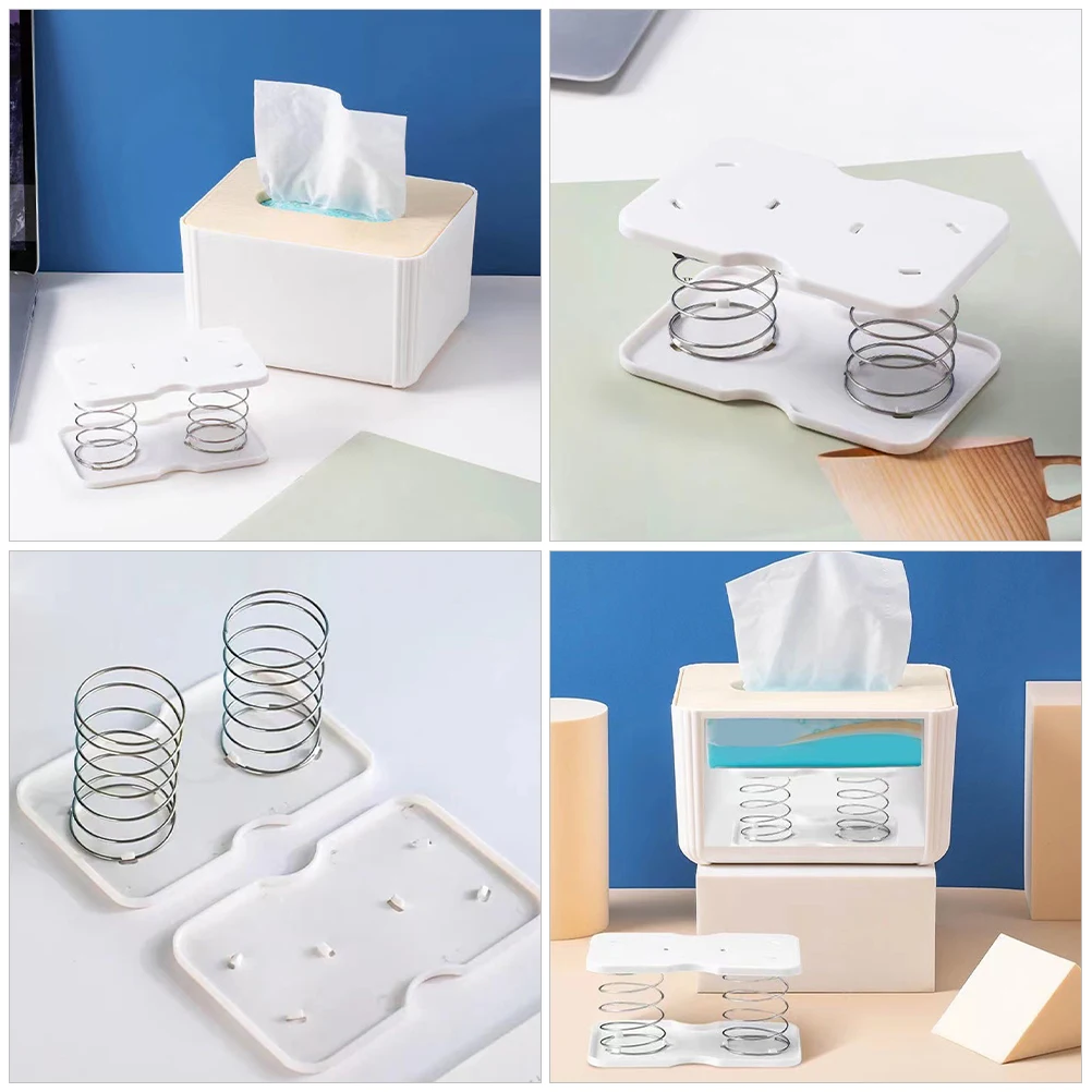 4pcs Box Spring Base Support Tissue Spring Holder For Bathroom Adjustable Height Napkin Holder Plastic Bracket
4pcs Box Spring Base Support Tissue Spring Holder For Bathroom Adjustable Height Napkin Holder Plastic Bracket