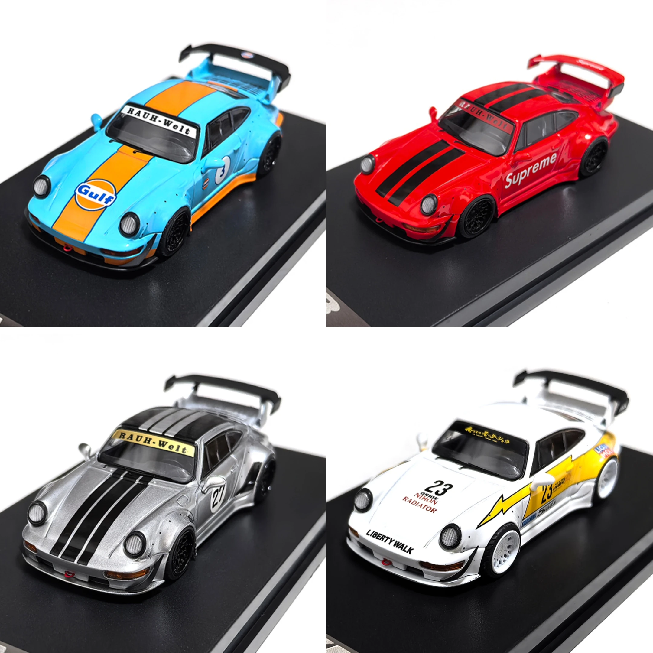 Diecast 1:64 Scale Porsche 964 Wide-body RWB Alloy Static Car Model Collectible Toy Gift Souvenir Display Ornament
Diecast 1:64 Scale Porsche 964 Wide-body RWB Alloy Static Car Model Collectible Toy Gift Souvenir Display Ornament
