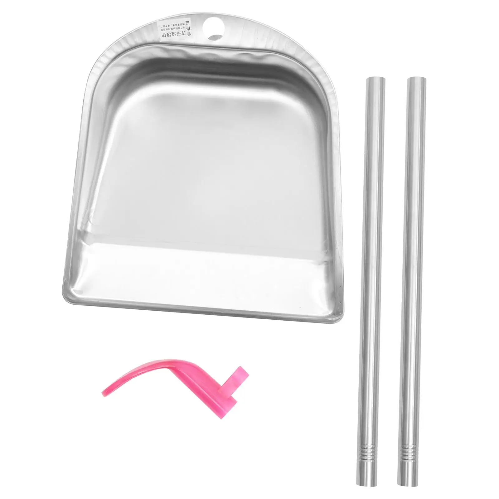 Stainless Steel Garbage Shovel Dustpan Large Capacity Ergonomic Handle Home Office Cleaning Supplies Square Shape Random Color
Stainless Steel Garbage Shovel Dustpan Large Capacity Ergonomic Handle Home Office Cleaning Supplies Square Shape Random Color
