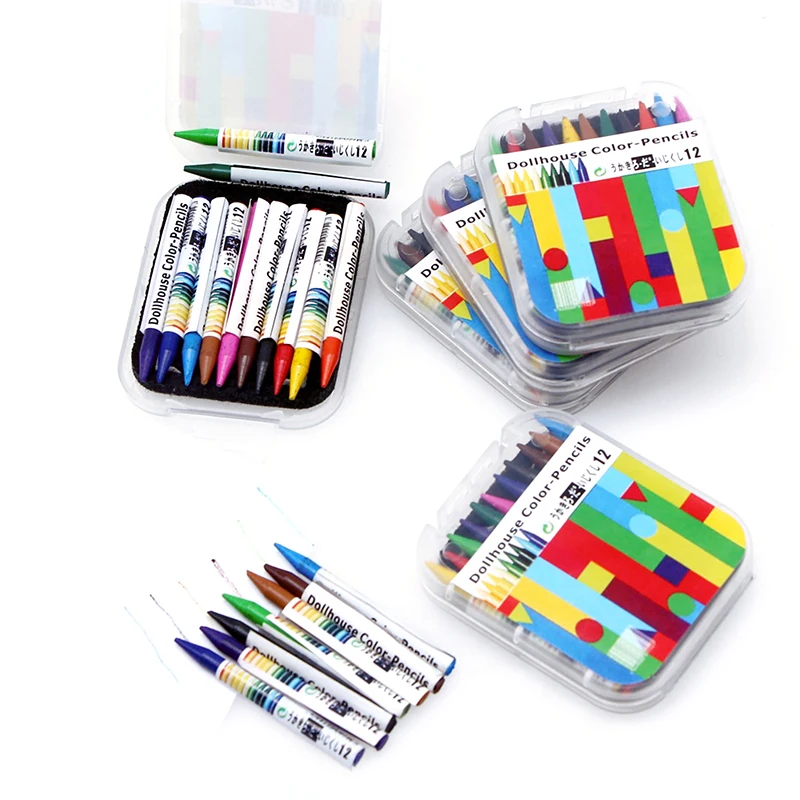 1 Набор миниатюрный цветной карандаш для кукольного домика, 12 цветов, миниатюрные креативные сцена, аксессуары для кукол, миниатюрные предметы
1 Набор миниатюрный цветной карандаш для кукольного домика, 12 цветов, миниатюрные креативные сцена, аксессуары для кукол, миниатюрные предметы
