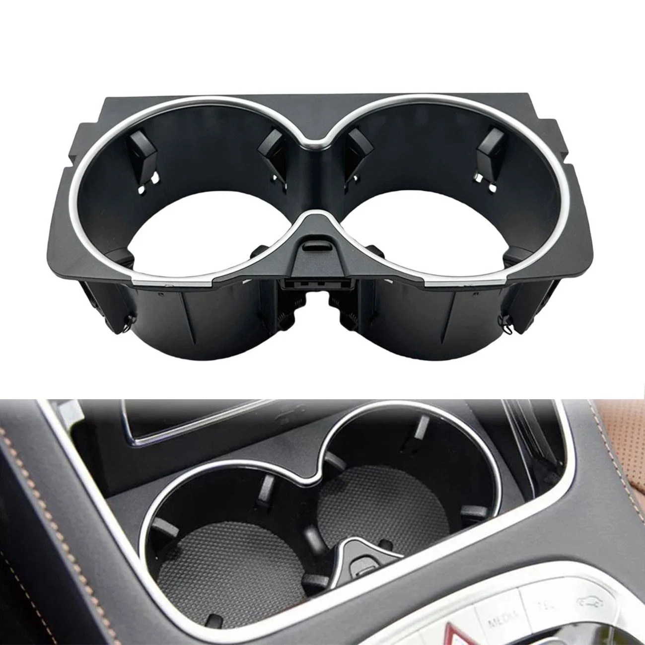 A2226830075 Center Console Drinks Cup Holder For MERCEDES BENZ S Class W222 2014-2017 X222 2014-2020 Insert
A2226830075 Center Console Drinks Cup Holder For MERCEDES BENZ S Class W222 2014-2017 X222 2014-2020 Insert