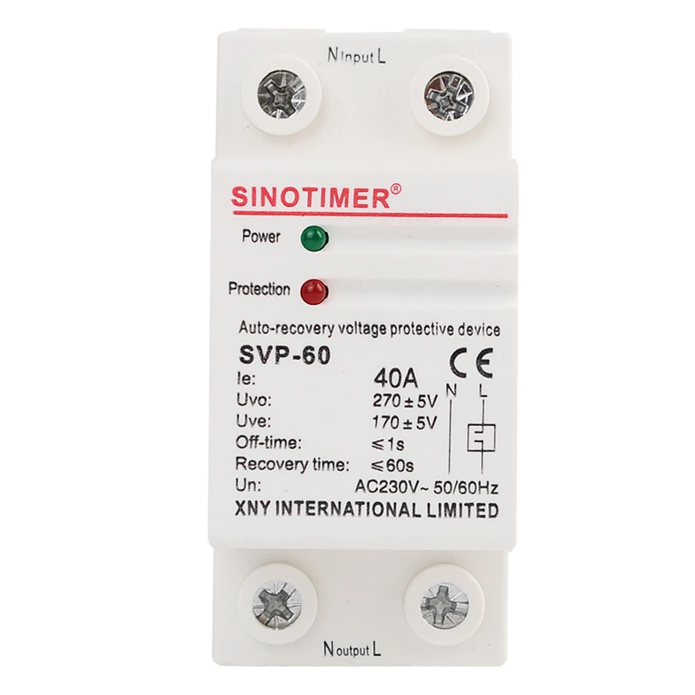 Over Under Voltage Protection Device Reliable Electronic Components Automatic Self-resetting Protector Relay Breaker
Over Under Voltage Protection Device Reliable Electronic Components Automatic Self-resetting Protector Relay Breaker