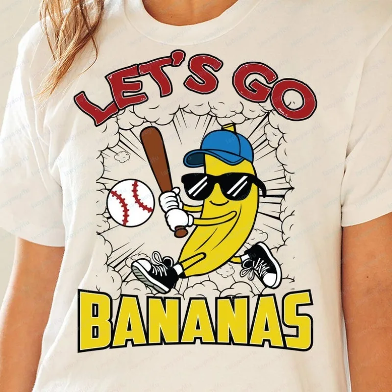 Banana Baseball Mascot Funny Sports Team Apparel Graphic T Shirts Oversized T Shirt Kawaii Clothes Y2k Top Women Clothes Tops
Banana Baseball Mascot Funny Sports Team Apparel Graphic T Shirts Oversized T Shirt Kawaii Clothes Y2k Top Women Clothes Tops