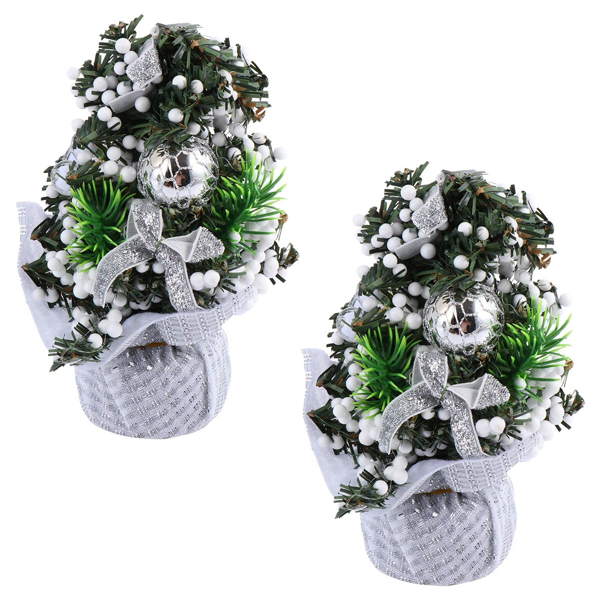 2 Pcs Mini Christmas Tree Real Decor Tiny for Desk Table Top Trees Simulated Desktop Decoration Craft Decorate
2 Pcs Mini Christmas Tree Real Decor Tiny for Desk Table Top Trees Simulated Desktop Decoration Craft Decorate
