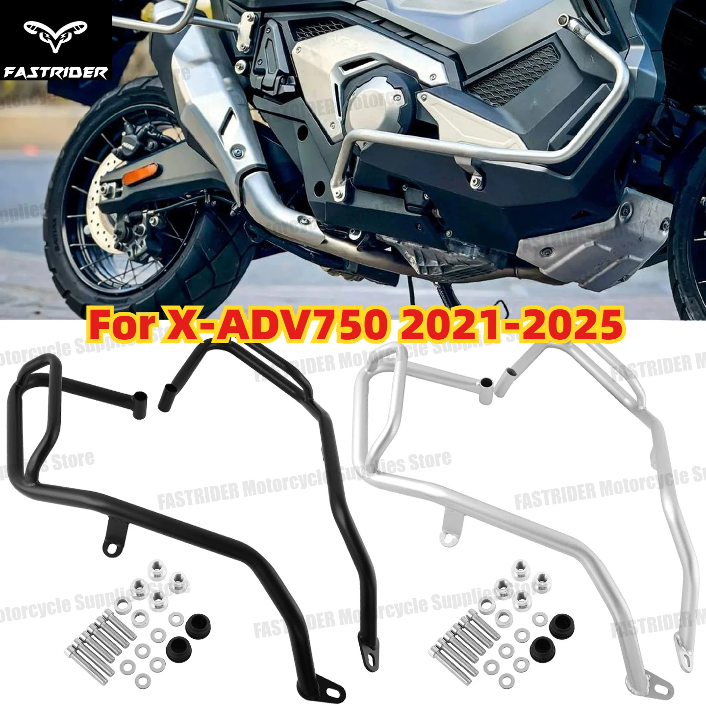 For X-ADV750 2021-2025 Modified Anti-Drop Bumper XADV Bumper Engine Guard Motorcycle Parts
For X-ADV750 2021-2025 Modified Anti-Drop Bumper XADV Bumper Engine Guard Motorcycle Parts