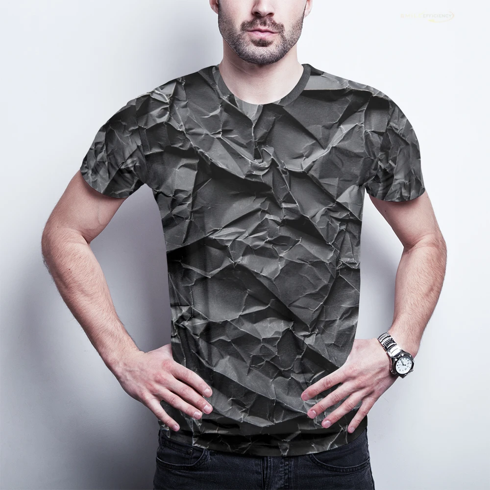 Simple Style Cotton T Shirts Men's Abstract Pattern Short Sleeve 3D Print Origami Texture Art Cool Street Oversized Unisex Tees
Simple Style Cotton T Shirts Men's Abstract Pattern Short Sleeve 3D Print Origami Texture Art Cool Street Oversized Unisex Tees