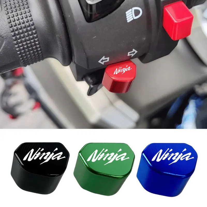 For NINJA ninja1000 650 300 1000sx Accessories Aluminum Motorcycle Turn Signal Switch Button Keycap
For NINJA ninja1000 650 300 1000sx Accessories Aluminum Motorcycle Turn Signal Switch Button Keycap