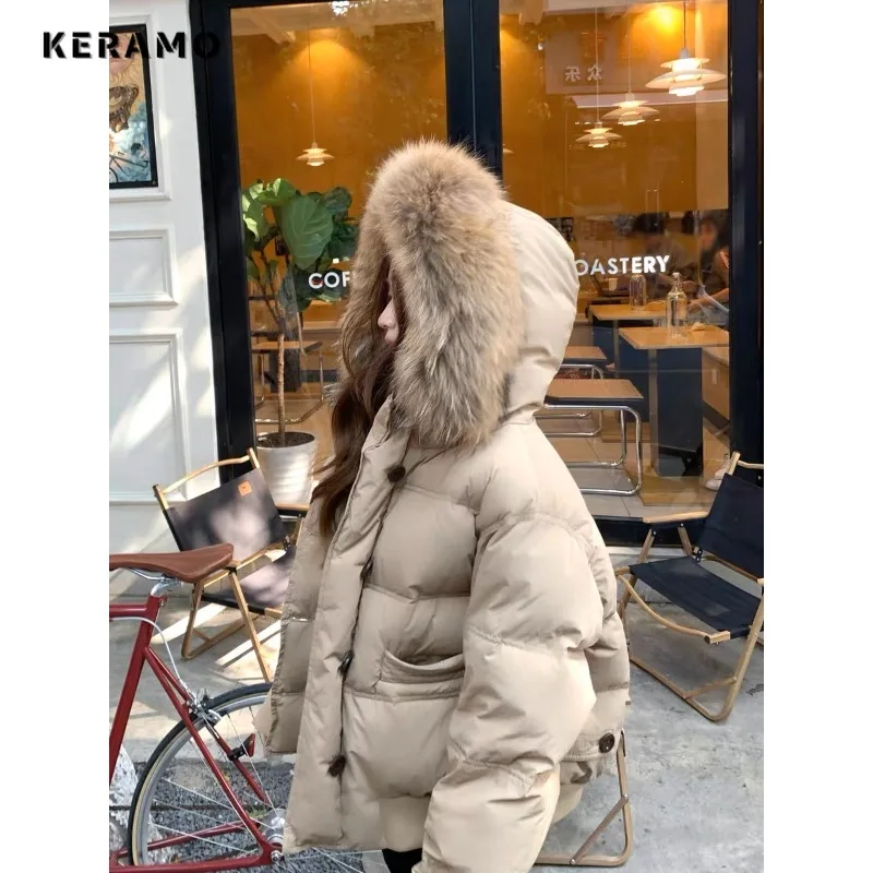 2023 Autumn Winter Casual Retro Style Single Breasted Parkas Jacket For Women Oversized Outerwear Fashion Warm Thick Solid Coat
2023 Autumn Winter Casual Retro Style Single Breasted Parkas Jacket For Women Oversized Outerwear Fashion Warm Thick Solid Coat