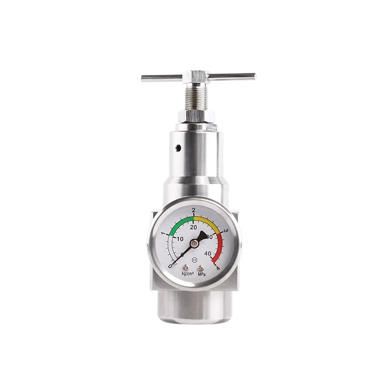 316 Stainless Steel Pressure Regulating Valve SR600-06-H/SR600-10-H Withstand Pressure of 40 Kilograms
316 Stainless Steel Pressure Regulating Valve SR600-06-H/SR600-10-H Withstand Pressure of 40 Kilograms