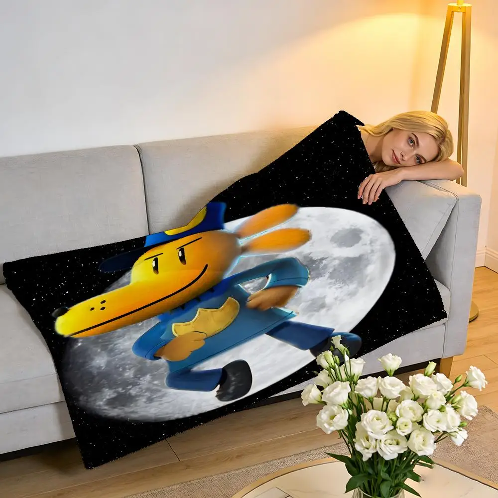 DOG MAN Throw High-Density Short Plush Blanket Soft For Sofa Air-Con Room.
DOG MAN Throw High-Density Short Plush Blanket Soft For Sofa Air-Con Room.
