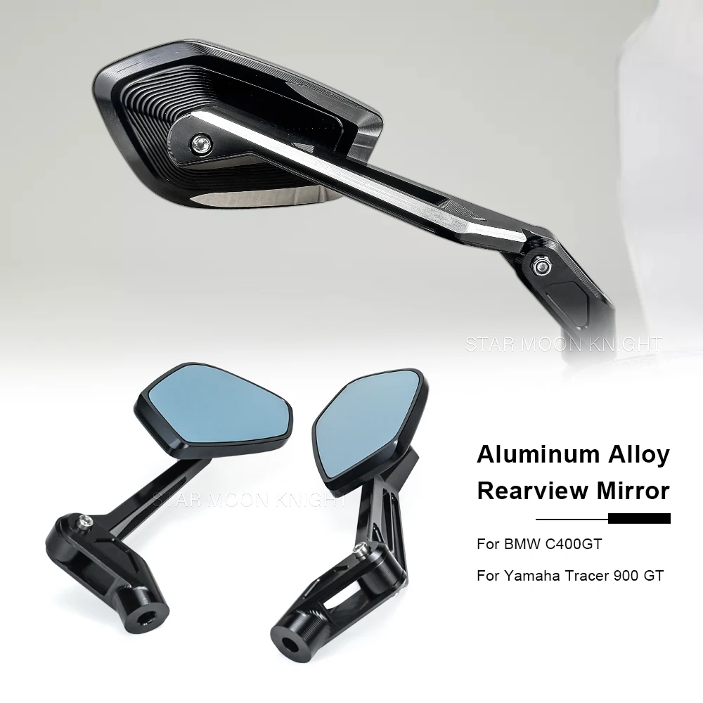 Rotatable Aluminum Rearview Mirror For Yamaha Tracer 900 GT Tracer 900GT BMW C400GT C 400GT Accessories
Rotatable Aluminum Rearview Mirror For Yamaha Tracer 900 GT Tracer 900GT BMW C400GT C 400GT Accessories