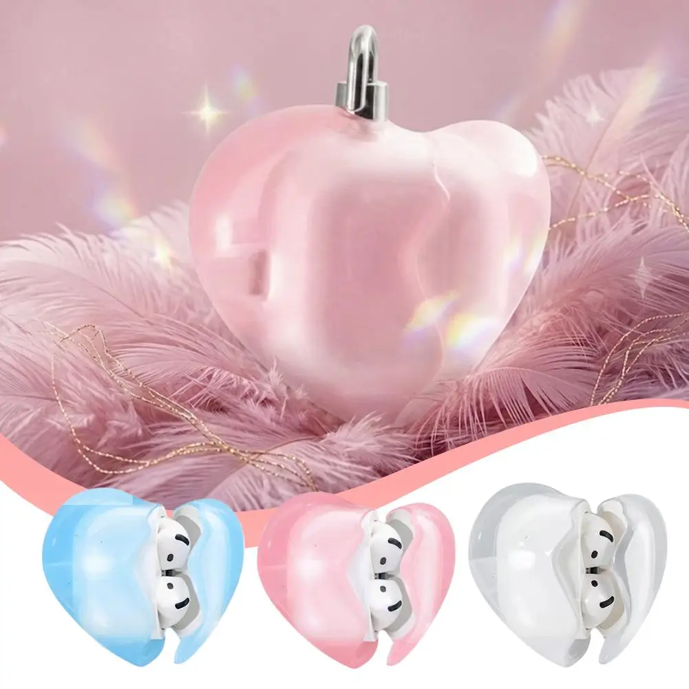New Transparent Split Heart Earphone Protective Case for Airpods 4 Soft Custom Silicone Shell Creative Fashion Cover Accessory
New Transparent Split Heart Earphone Protective Case for Airpods 4 Soft Custom Silicone Shell Creative Fashion Cover Accessory