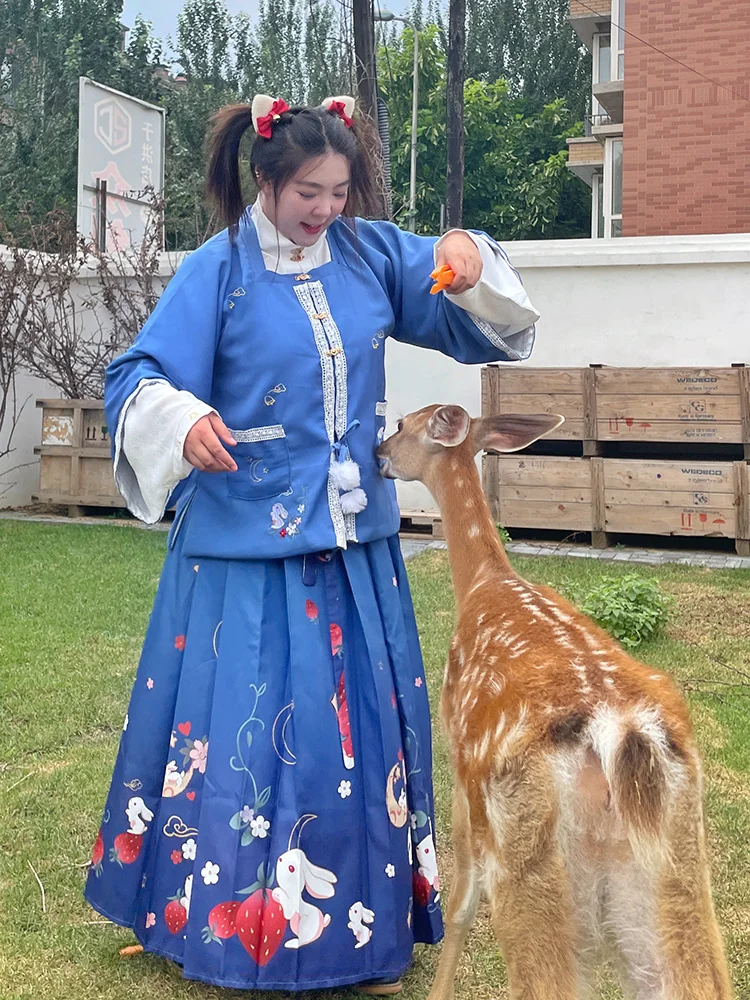 Rabbit, Strawberry, Hanfu, Improved Large Size, Fat mm, Slim, Cute Han Element, 50-100KG Jin Ming
Rabbit, Strawberry, Hanfu, Improved Large Size, Fat mm, Slim, Cute Han Element, 50-100KG Jin Ming