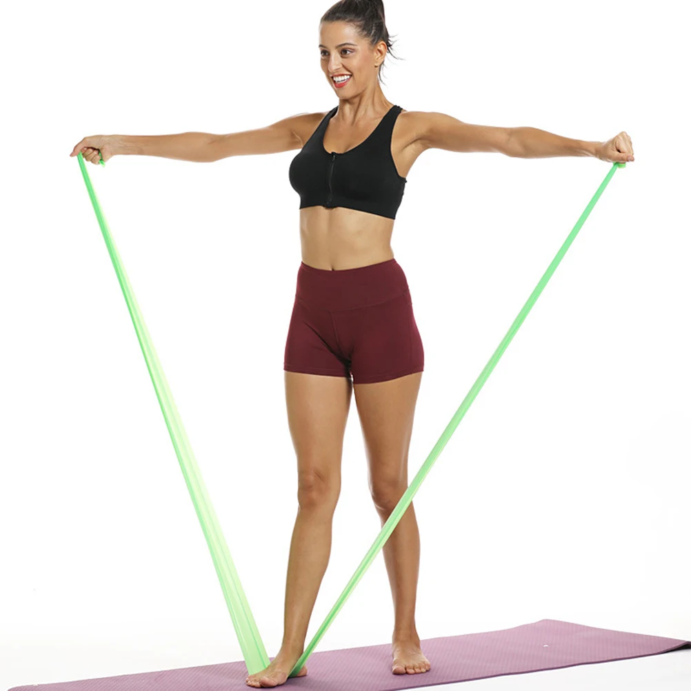 5pcs Resistance Elastic Yoga Strap Stretch Belt 180X15X0.035Cm Durable Non-Slip Fitness Stretching Band For Men Women Yoga
5pcs Resistance Elastic Yoga Strap Stretch Belt 180X15X0.035Cm Durable Non-Slip Fitness Stretching Band For Men Women Yoga