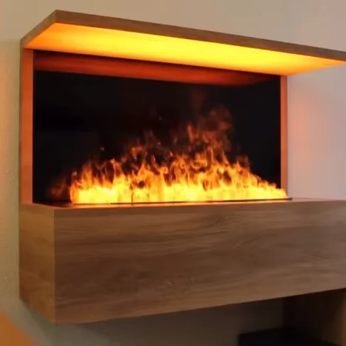 High Level Glass 3D Electric Fireplace Built In Wall Smart Remote Control Steam Water Fireplace For Home Hotel Decor
High Level Glass 3D Electric Fireplace Built In Wall Smart Remote Control Steam Water Fireplace For Home Hotel Decor