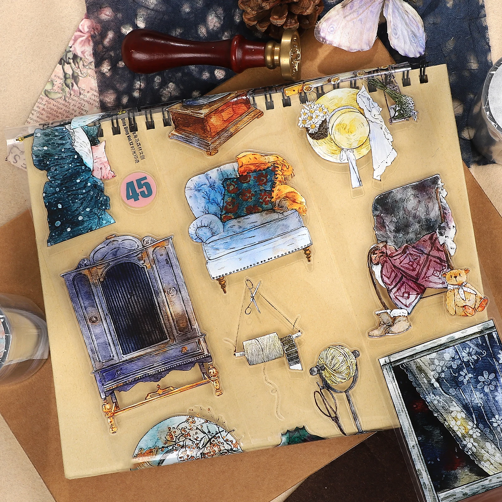 65 мм * 10 м Винтажная жизнь, домашнее растение, пейзаж, ПЭТ-лента, креативный материал для журнала «сделай сам», коллаж, канцелярские принадлежности для скрапбукинга
65 мм * 10 м Винтажная жизнь, домашнее растение, пейзаж, ПЭТ-лента, креативный материал для журнала «сделай сам», коллаж, канцелярские принадлежности для скрапбукинга