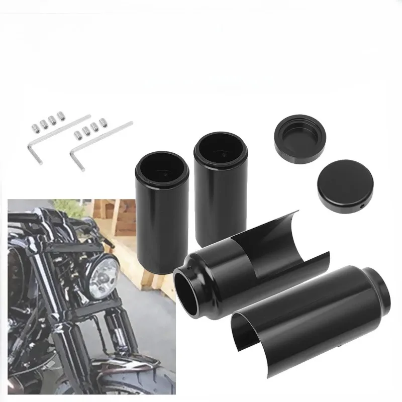 For Harley Dyna 2006-2017 Modified Front Fork Shock Absorber Sleeve Black Decorative Cover Dustproof
For Harley Dyna 2006-2017 Modified Front Fork Shock Absorber Sleeve Black Decorative Cover Dustproof