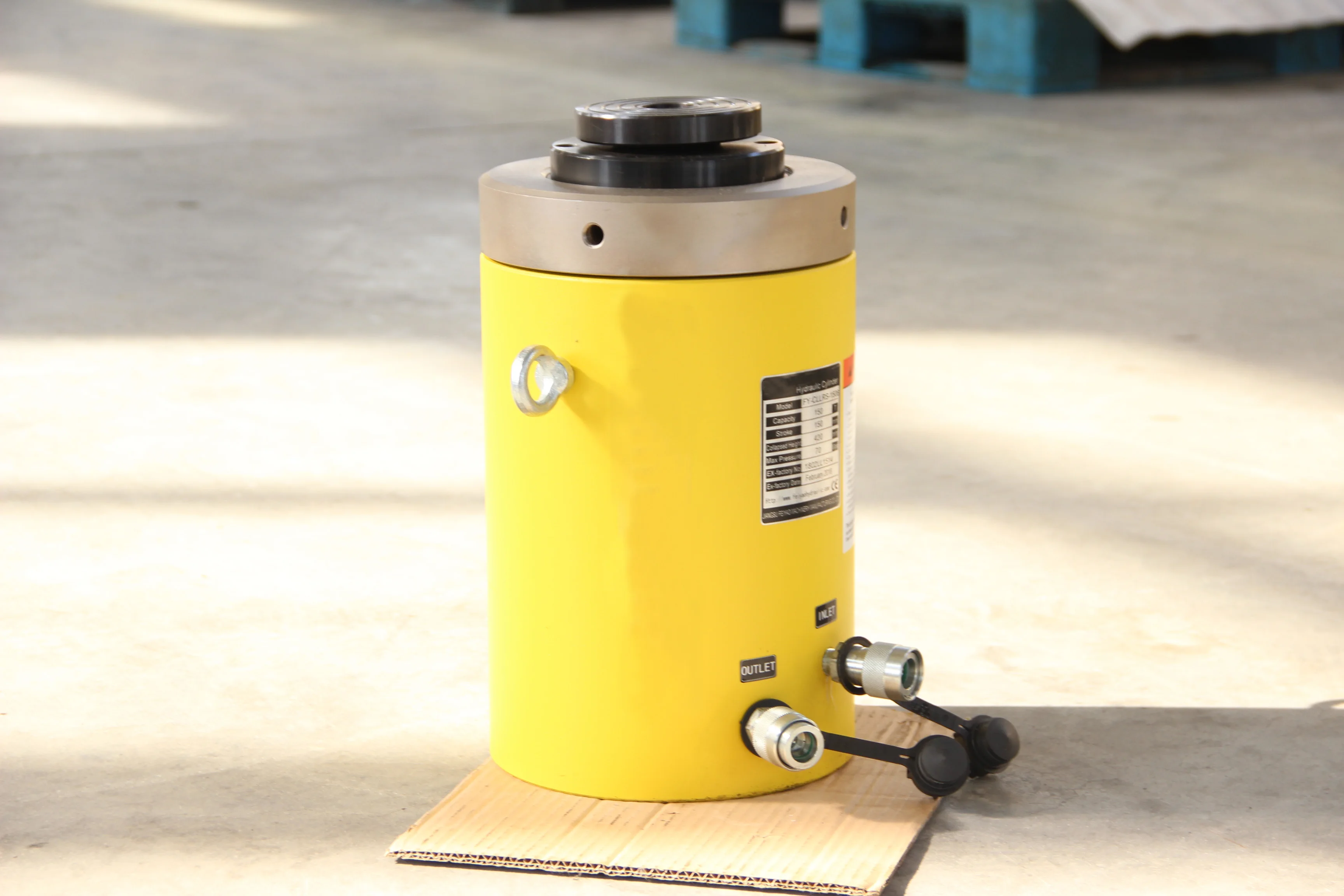 Bridge Bearing Adjustment KET-CLL Single Acting Hydraulic Cylinder with Lock Nut
Bridge Bearing Adjustment KET-CLL Single Acting Hydraulic Cylinder with Lock Nut