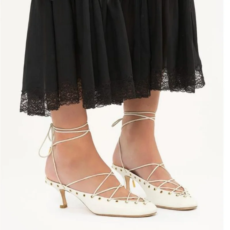 Crossover Strap Female Sandals Round Toe High Heels Ankle Strap Shoes for Lady Hollow Chassure Femme Luxury Solid Zapatos Mujer
Crossover Strap Female Sandals Round Toe High Heels Ankle Strap Shoes for Lady Hollow Chassure Femme Luxury Solid Zapatos Mujer