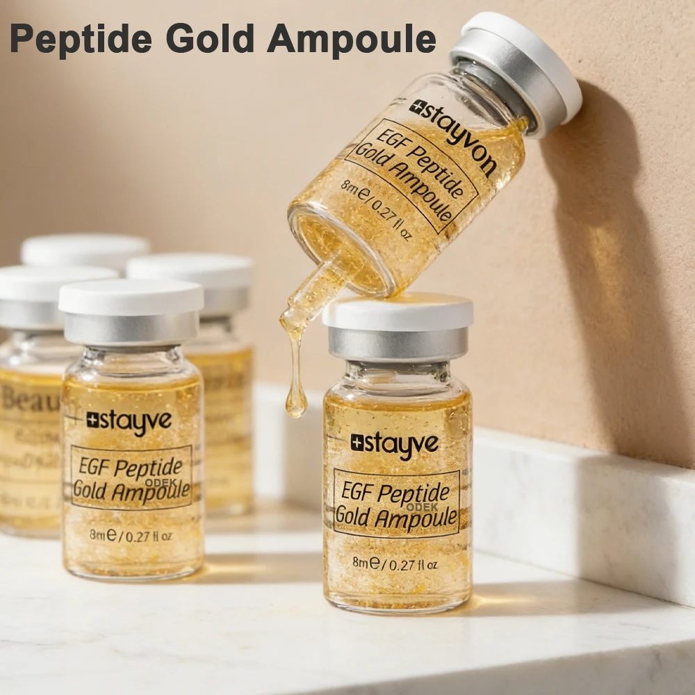 Корейская пептидная золотая ампула Stayve 8 мл: увлажняющая и омолаживающая эссенция-бустер для лица, уход за кожей, сыворотка для микронидлинга 0,25 мм
Корейская пептидная золотая ампула Stayve 8 мл: увлажняющая и омолаживающая эссенция-бустер для лица, уход за кожей, сыворотка для микронидлинга 0,25 мм
