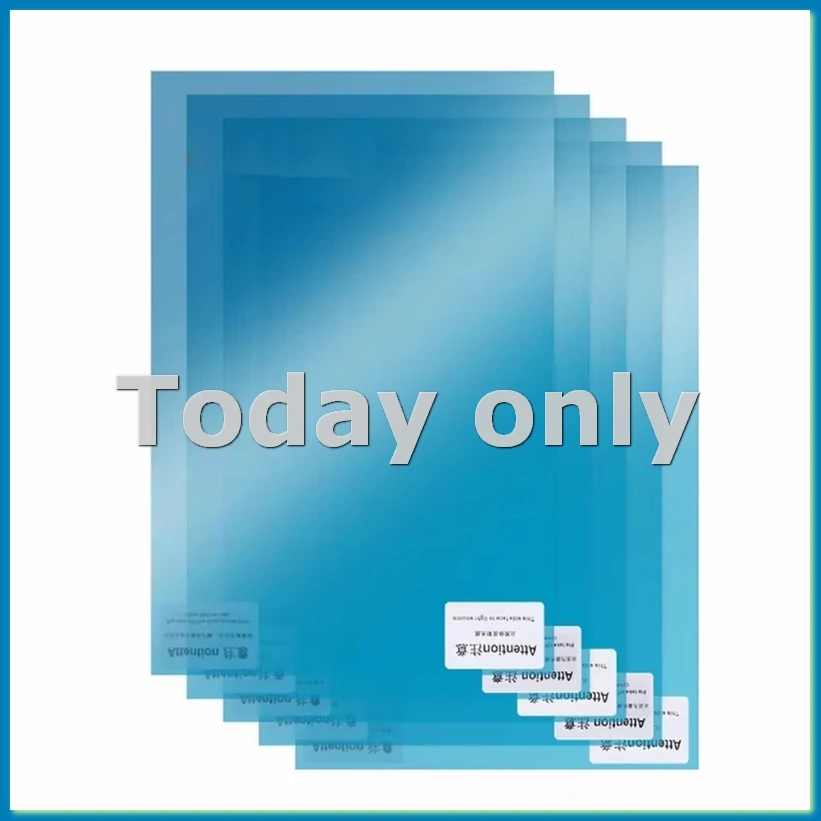 5 шт. пленка ACF 290x195 мм для 3 Ultra 4 Ultra 12K 0,3 мм УФ-смола 3D-принтеров, пленки для выпуска ACF лист LCD SLA-A12I
5 шт. пленка ACF 290x195 мм для 3 Ultra 4 Ultra 12K 0,3 мм УФ-смола 3D-принтеров, пленки для выпуска ACF лист LCD SLA-A12I