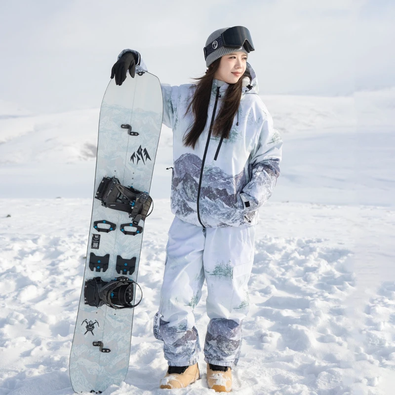 2026 New Women's Thickened Ski Suit Set Winter Outdoor Windproof Waterproof Warm Waterproof Snow Jacket Pants Snowboarding
2026 New Women's Thickened Ski Suit Set Winter Outdoor Windproof Waterproof Warm Waterproof Snow Jacket Pants Snowboarding