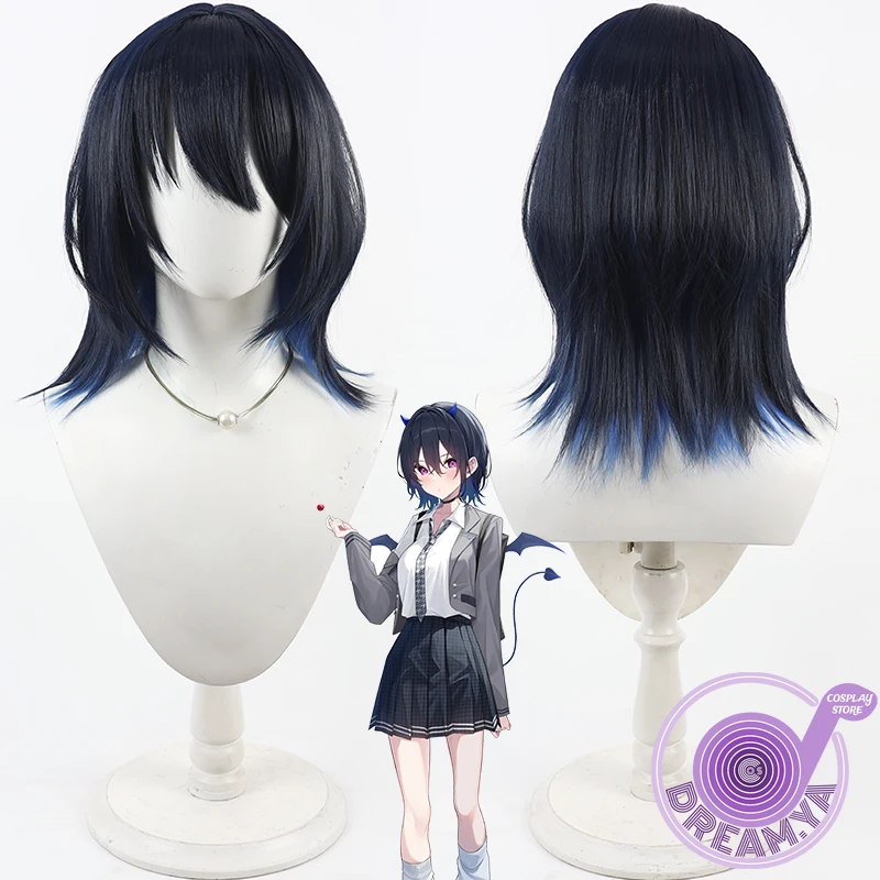 Ichinose Uruha Cosplay Wig Vtube Dark Blue Short Synthetic Hair Heat Resistant Halloween Role Play Party Carnival + Free Wig Cap
Ichinose Uruha Cosplay Wig Vtube Dark Blue Short Synthetic Hair Heat Resistant Halloween Role Play Party Carnival + Free Wig Cap
