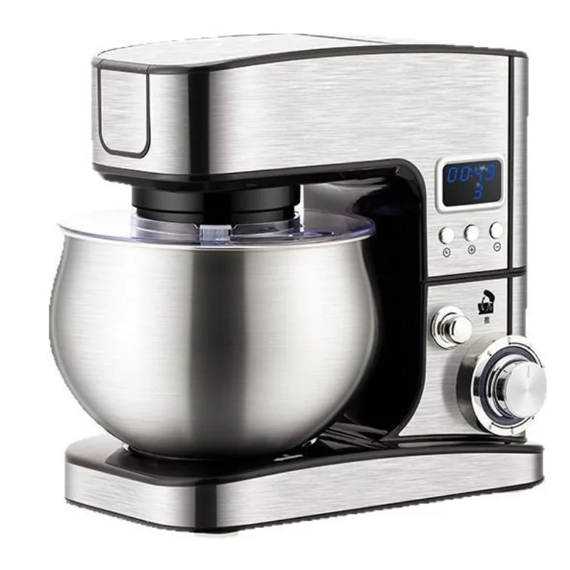 Multifunctional chef machine, fully automatic intelligent timing dough mixer for home use, cream whipping desktop egg beater 
Multifunctional chef machine, fully automatic intelligent timing dough mixer for home use, cream whipping desktop egg beater