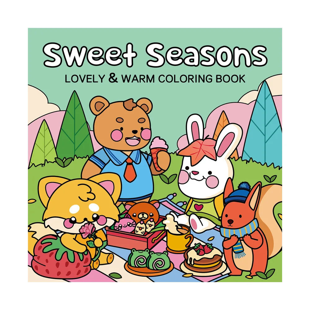 Sweet Four Seasons Theme Preschool Coloring Book Drawing Enlightenment Coloring Book
Sweet Four Seasons Theme Preschool Coloring Book Drawing Enlightenment Coloring Book